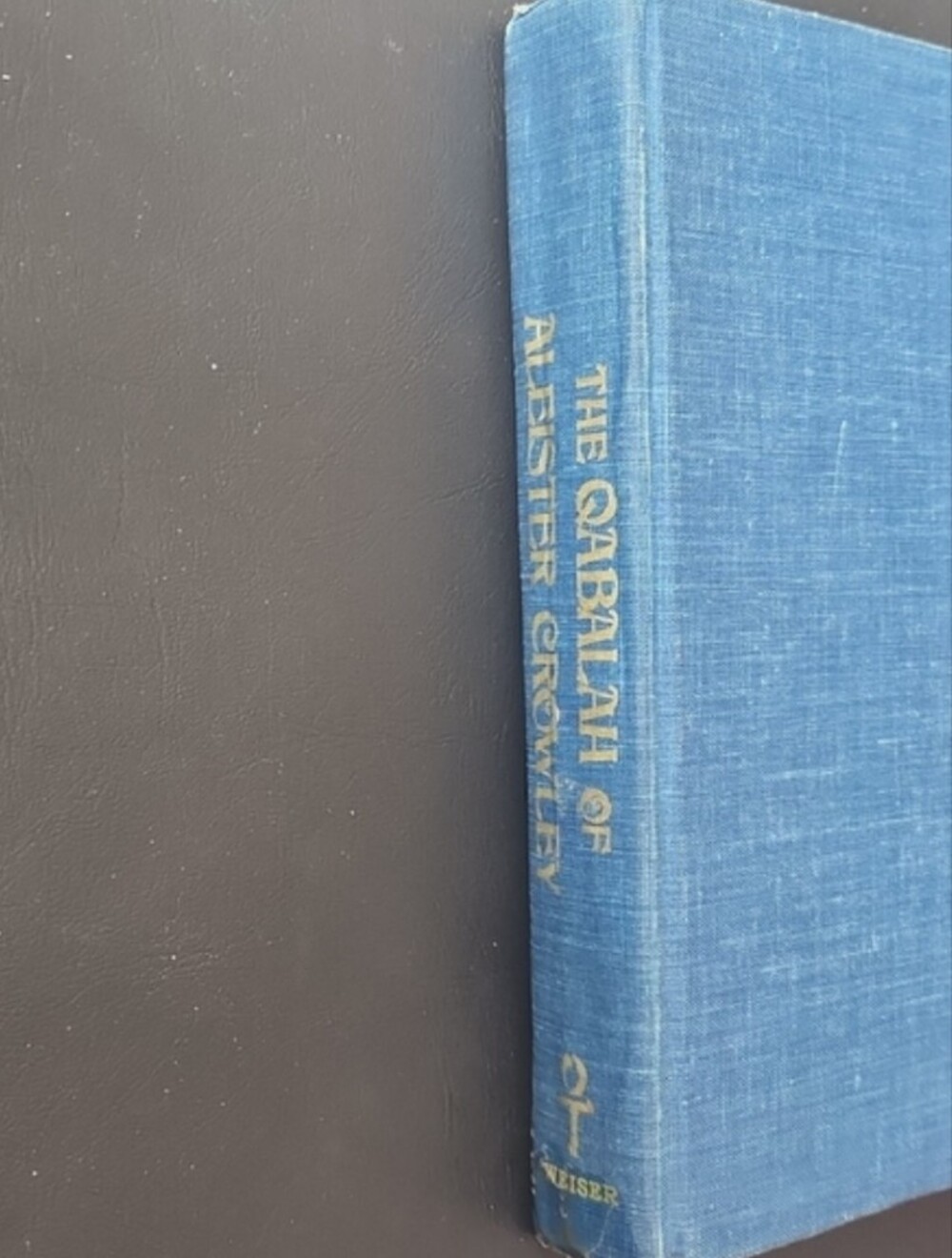 1973 1st Ed The Qabalah of Aleister Crowley Samuel Weiser Hardcover Scarce Rare